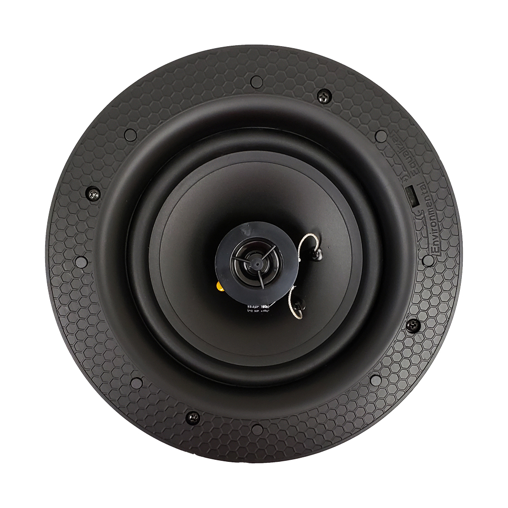 HF-C6FLD: 6.5" 2-Way Frameless Ceiling Speaker, 100W Max (Pair)